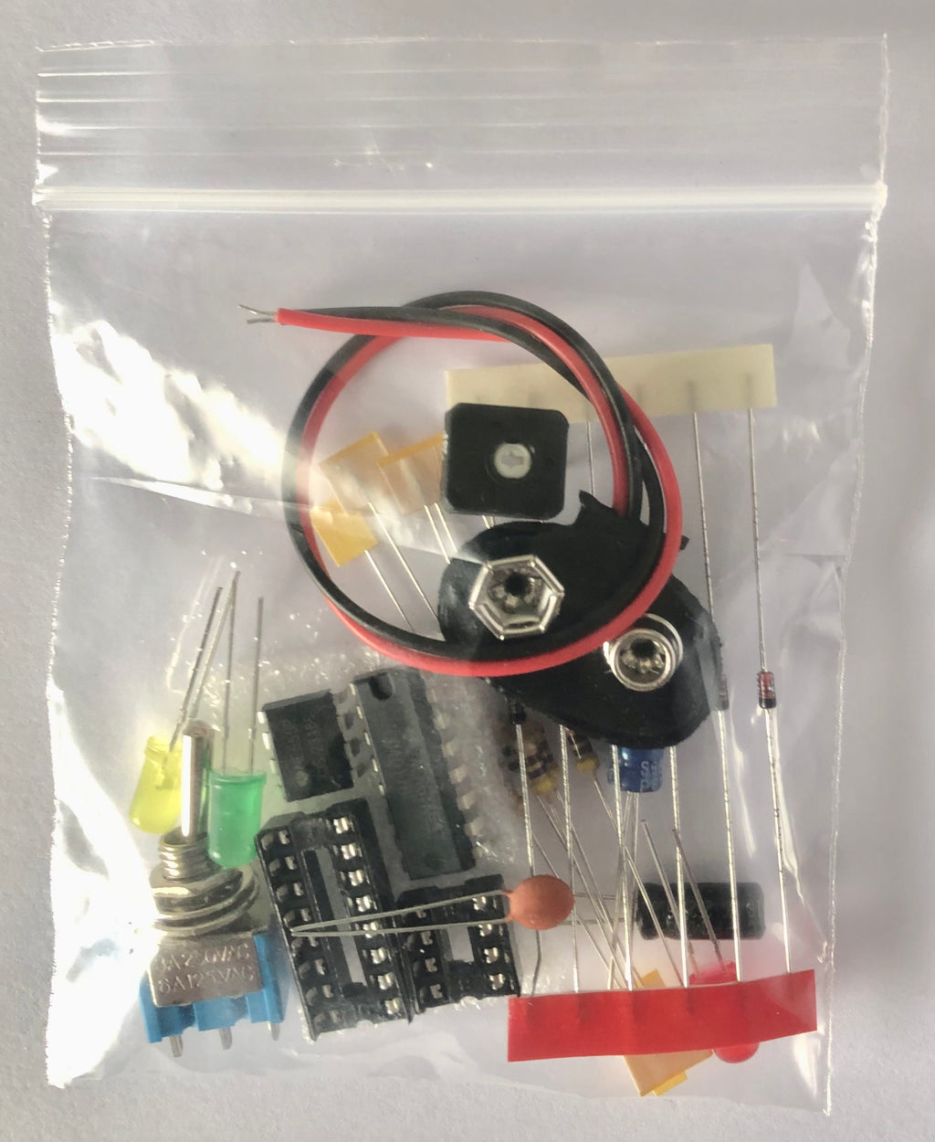 Traffic Light LED Solder Project