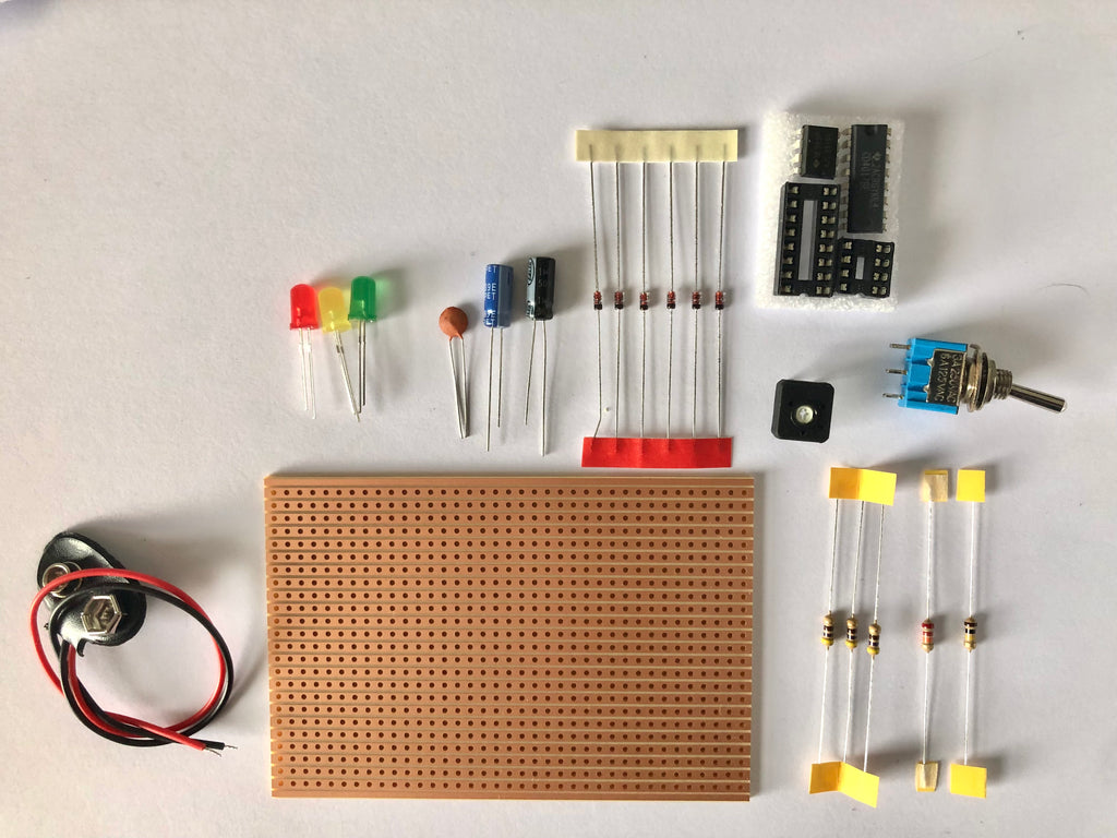 Traffic Light LED Solder Project